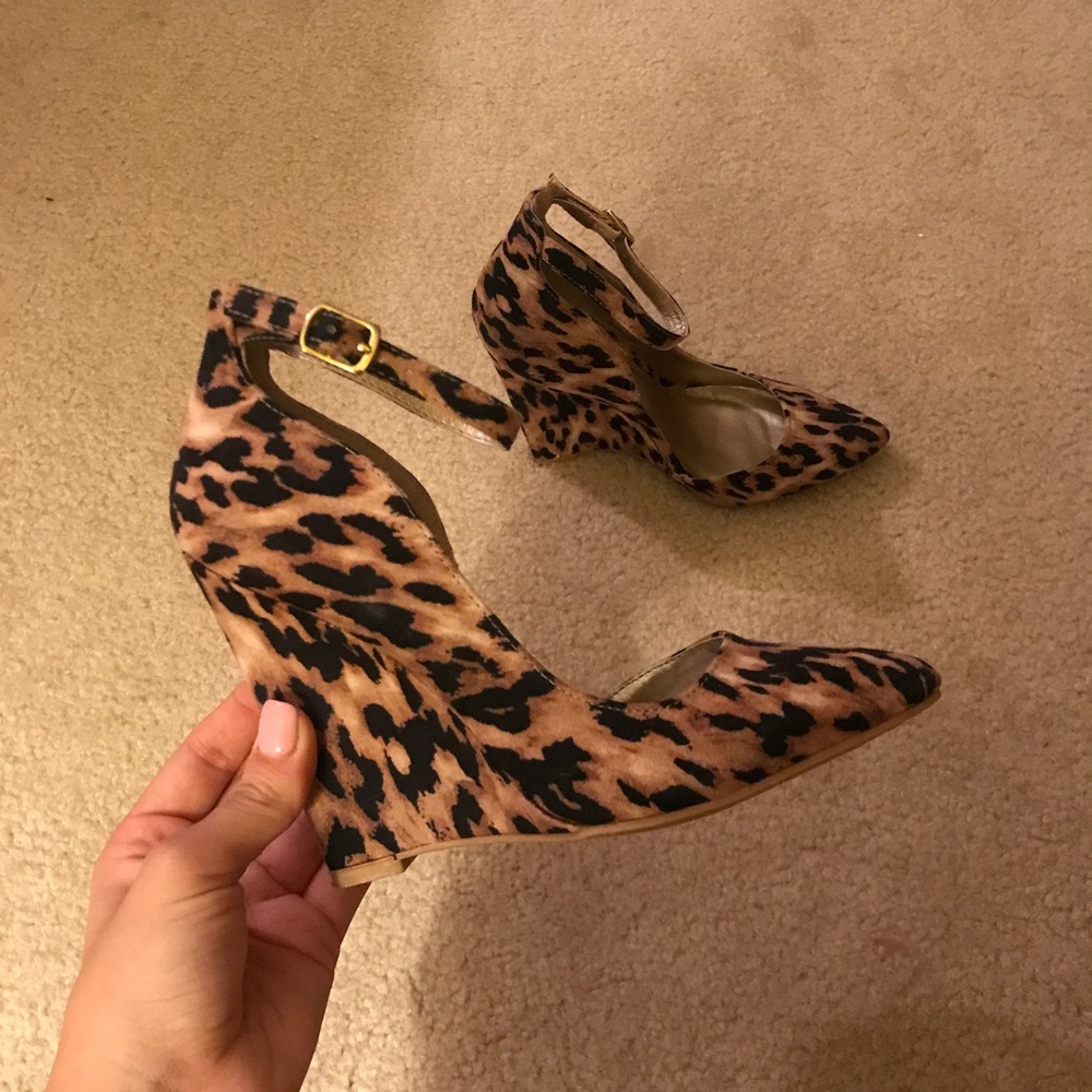 Leopard Print Heels